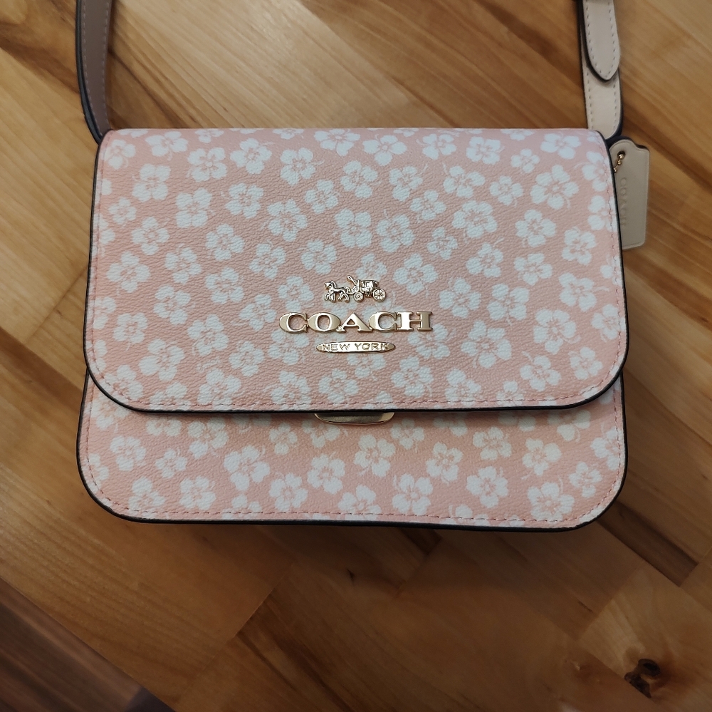 Mini Brynn Crossbody With Graphic Ditsy Floral Print